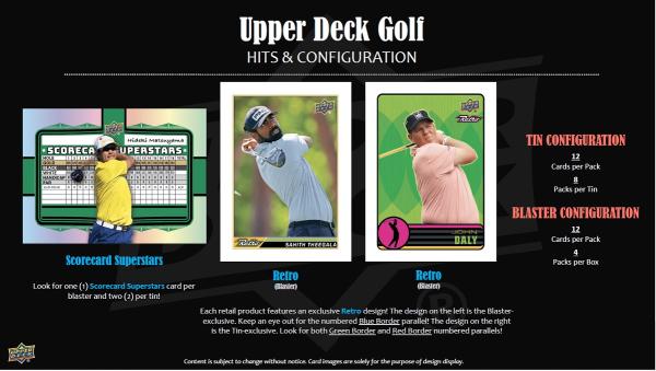 2026 Upper Deck Golf (Tin)